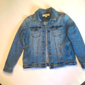 Denim jacket, girls size 14-16
